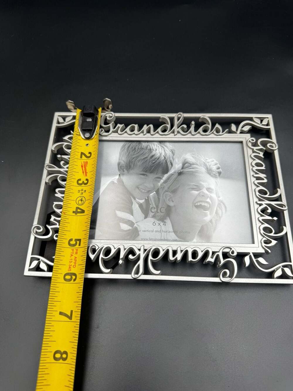 Fetco Home Decor Grandkids Metal Picture Frame 6x4 - Picture 3 of 4